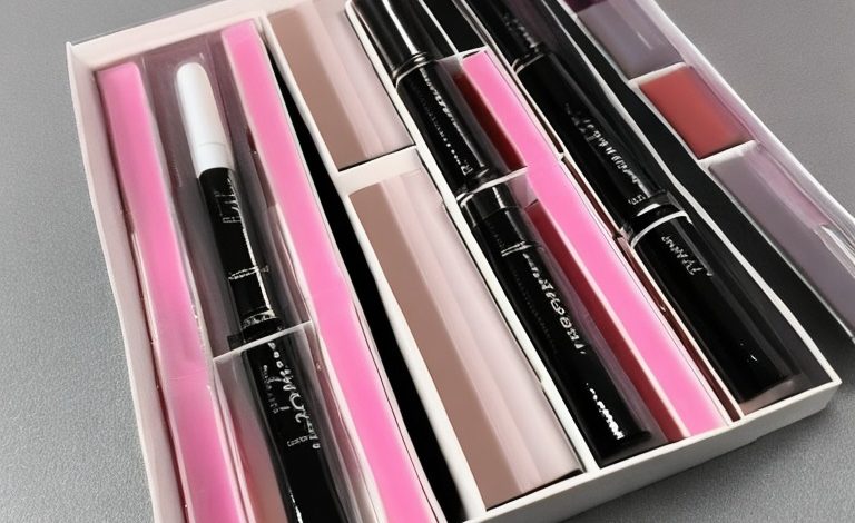 Custom lip gloss boxes
