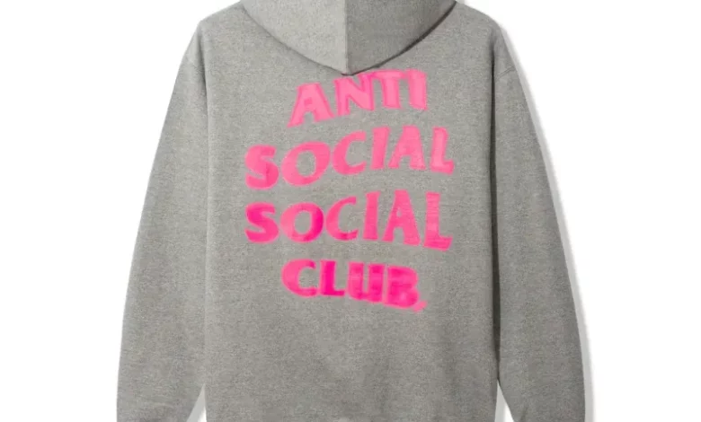 Anti Club Social Nowadays Hoodie – Grey