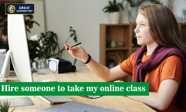 hire someone to take my online class