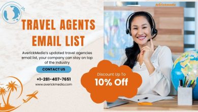 travel agents email list