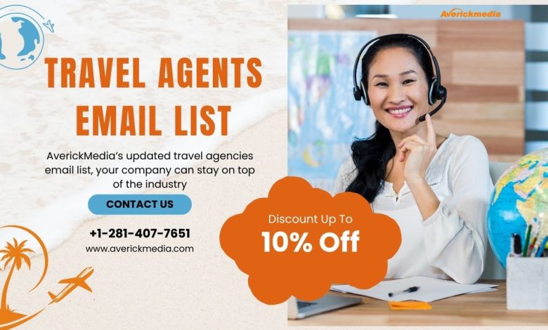 travel agents email list