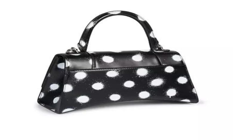 Black and White Polka Dot Keepall 25 A Timeless Playfulness in Every Journey